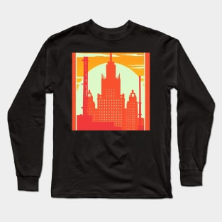 Buildings at Sunset Long Sleeve T-Shirt